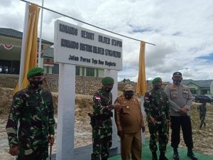 Secara Resmi, Pangdam Cenderawasih Resmikan Kodim 1703/Deiyai