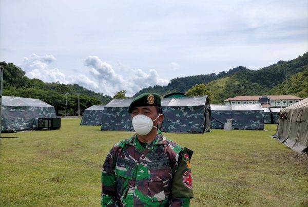 Rumkitlap Yonkes 2/YBH/Kostrad, Komitmen TNI AD Bantu Korban Bencana Gempa Mamuju