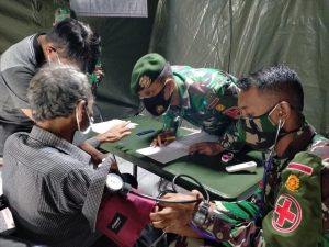 Rumkitlap Yonkes 2/YBH/Kostrad, Komitmen TNI AD Bantu Korban Bencana Gempa Mamuju