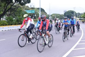 Jalin Sinergitas Ditkuad Gowes Bareng BTN