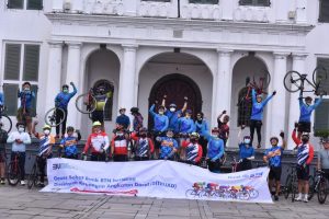 Jalin Sinergitas Ditkuad Gowes Bareng BTN