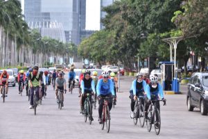 Jalin Sinergitas Ditkuad Gowes Bareng BTN