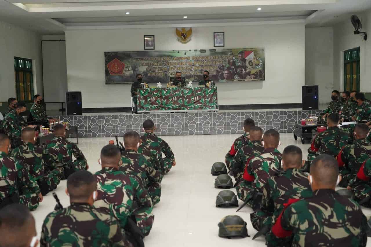 Asops Panglima TNI Nyatakan, Yonif 742/SWY Siap Tugas Pamtas RI-RDTL