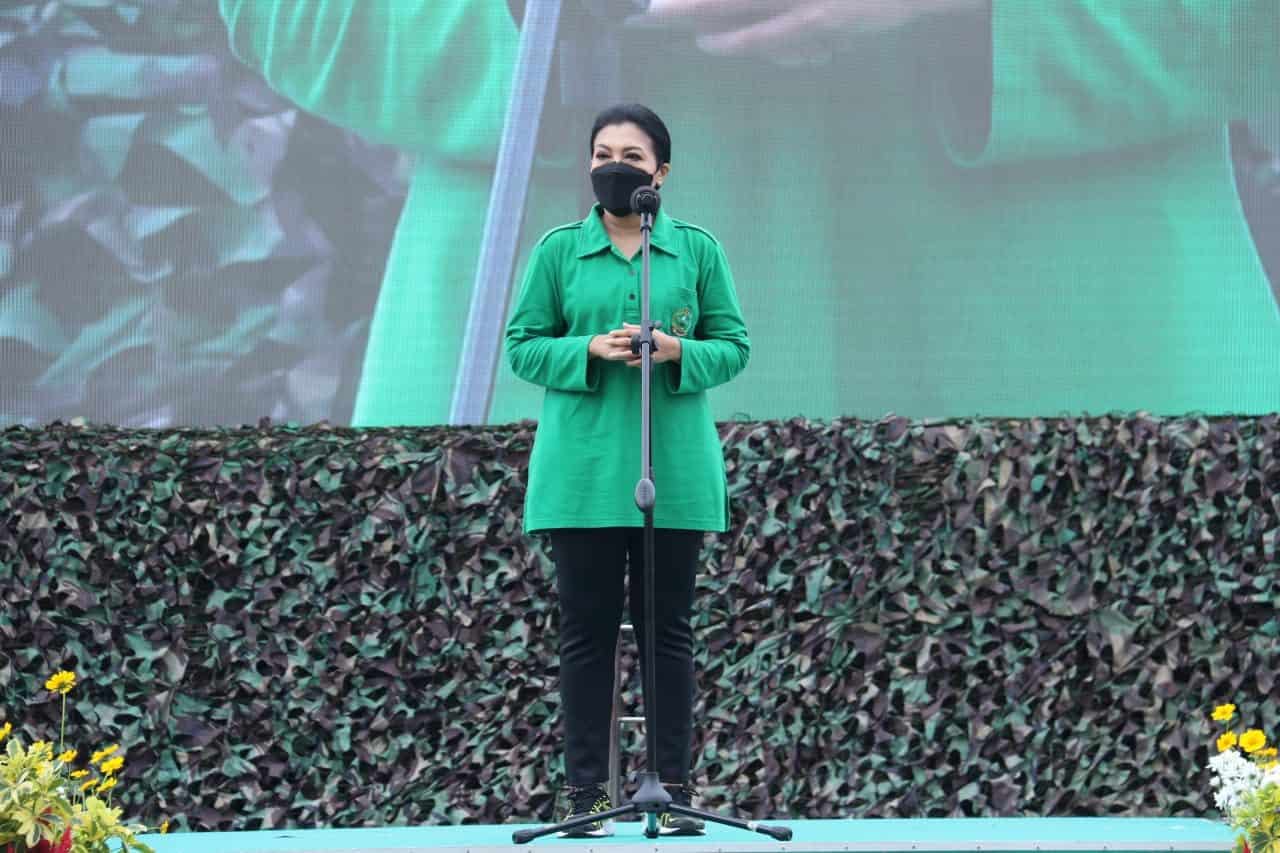Ibu Hetty Andika Perkasa : Jadilah Prajurit Kowad Yang Anggun Tetapi Tangguh Dan Dicintai Rakyat