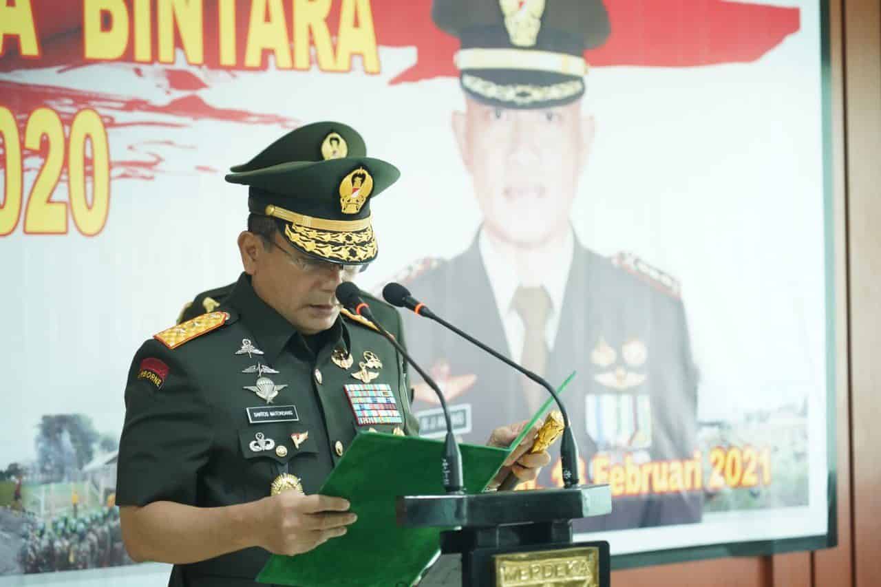 Pangdam XIII/Merdeka Tutup Dikmaba TNI AD TA 2020