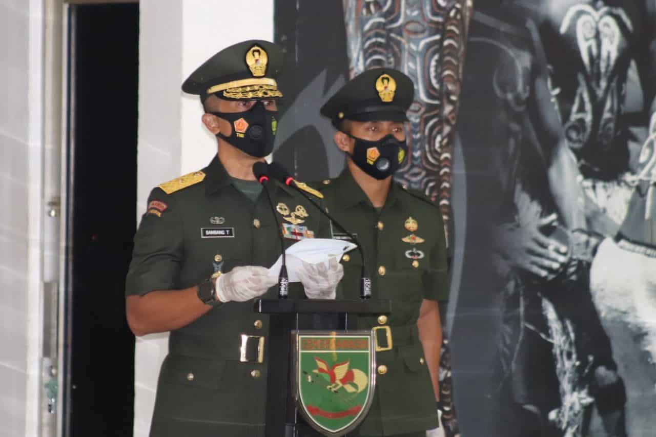 Kodam XVII/Cenderawasih Lantik 447 Prajurit TNI AD