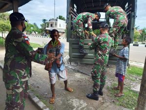 Tanam Ratusan Pohon, Satgas Yonarmed 3/105 Hijaukan Perbatasan RI-RDTL