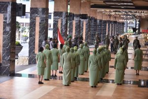Kasad Terima Laporan Korps Kenaikan Pangkat 12 Pati TNI AD