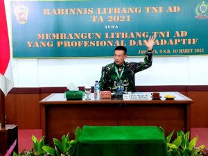 Kadislitbangad : Prajurit Litbangad Harus Mampu Berinovasi