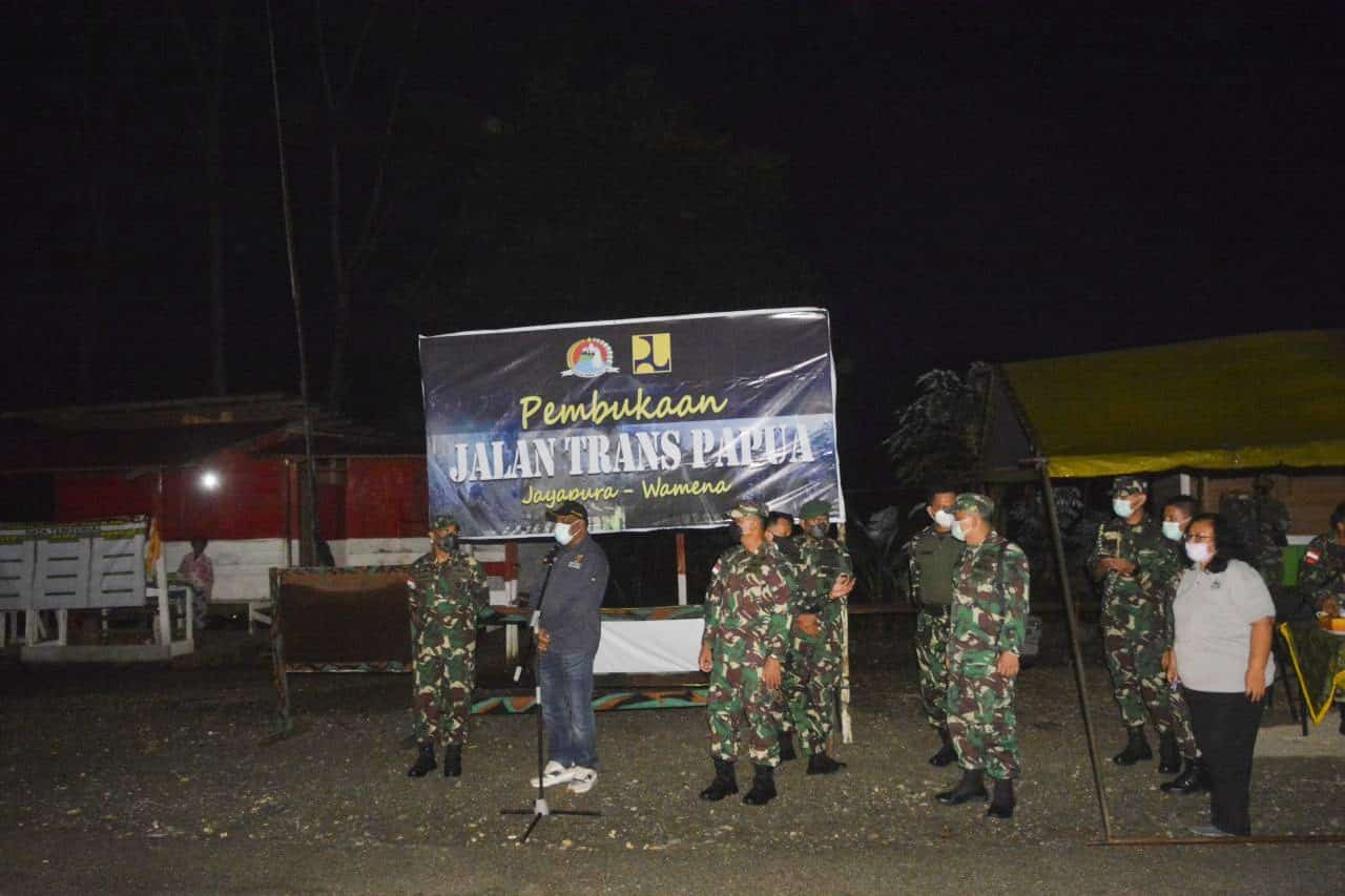 BBPJN Bersama TNI Kembali Buka Jalan Trans Papua