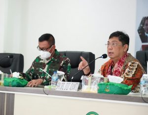 Pangdam II/Sriwijaya Dampingi Tim Komisi I DPR RI Kunjungi Korem 045/Gaya