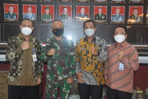 Komitmen Bangun Zona Integritas, Kankanwil DJKN Papua Temui Pangdam XVI/Cenderawasih