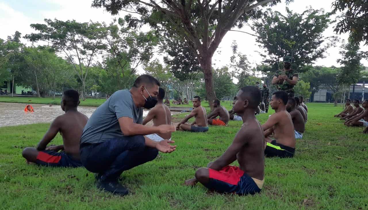 Awasi Proses Rekrutmen Cata PK, Ini Yang Disampaikan Danrem 174 Merauke Kepada Peserta Seleksi