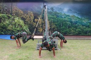 Disjasad Luncurkan Metode Pembinaan Fisik Dengan Alat TRX Exercise