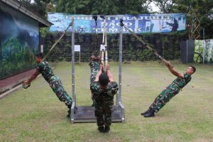 Disjasad Luncurkan Metode Pembinaan Fisik Dengan Alat TRX Exercise