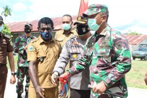 Sukseskan 100 Kampung Tangguh, Danrem 182/JO Canangkan 4 Wilayah di Kabupaten Papua Barat