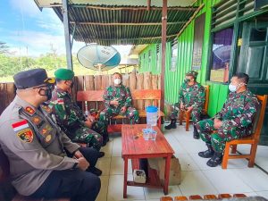 Danrem 172/PWY Tinjau Pos TNI Di Pegubin