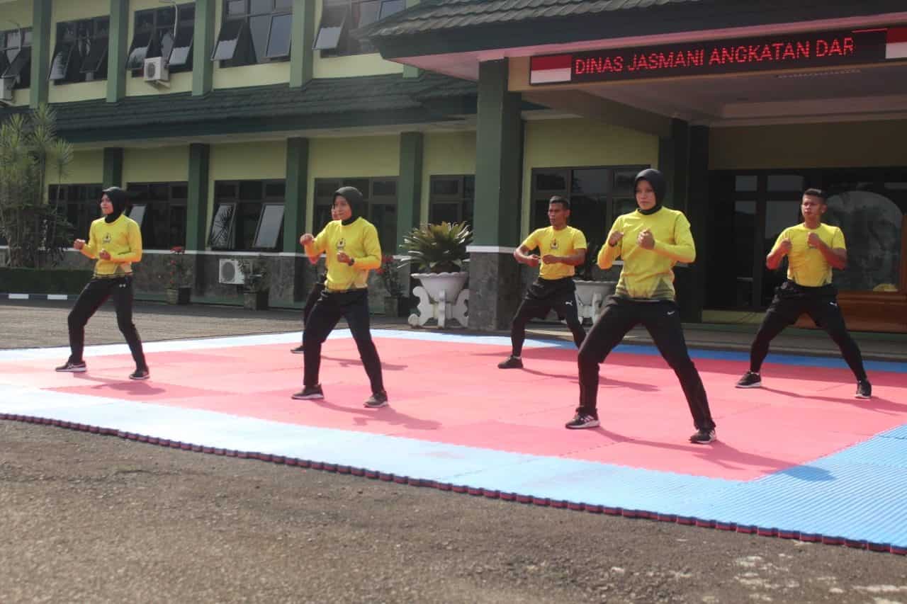 Dinas Jasmani Angkatan Darat Miliki Senam Beladiri Baru