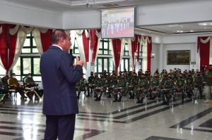 Gubernur Sumut Beri Pesan Kepada Taruna Akmil Tingkat IV dan Resmikan Selasar Masjid Al Jihad