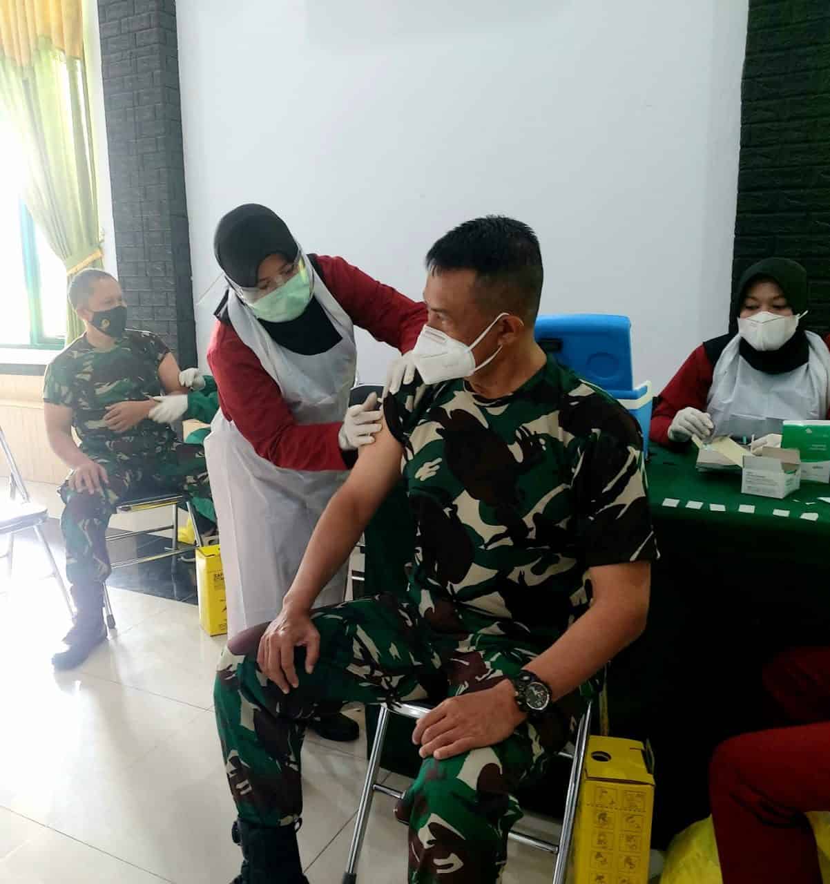 Dislitbang TNI AD Laksanakan Vaksinasi Covid-19 Tahap 2