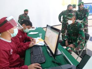 Dislitbang TNI AD Laksanakan Vaksinasi Covid-19 Tahap 2