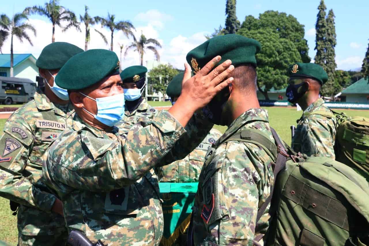 Kaskostrad Tutup Latihan Standarisasi Prajurit Kostrad Tersebar Gelombang XI TA 2021