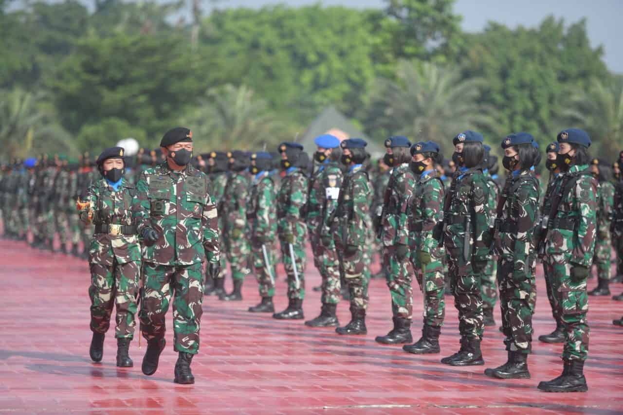 Wakasad Hadiri Apel Bersama Wanita TNI