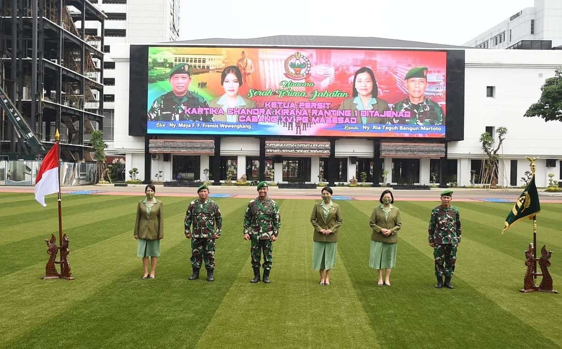 Kasad Pimpin Laporan Korps Kenaikan Pangkat Pati TNI AD dan Sertijab Dirajenad