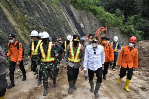 Pangdam I/BB Bersama Forkopimda Sumut, Tinjau Bencana Longsor di PLTA Batang Toru Tapsel