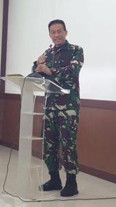 Dukung Program Pemerintah, Kadislitbangad Gelar Sosialisasi Larangan Mudik