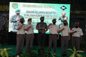 Silaturahmi Danrem 061/SK Bersama Keluarga Besar TNI pada Bulan Suci Ramadhan