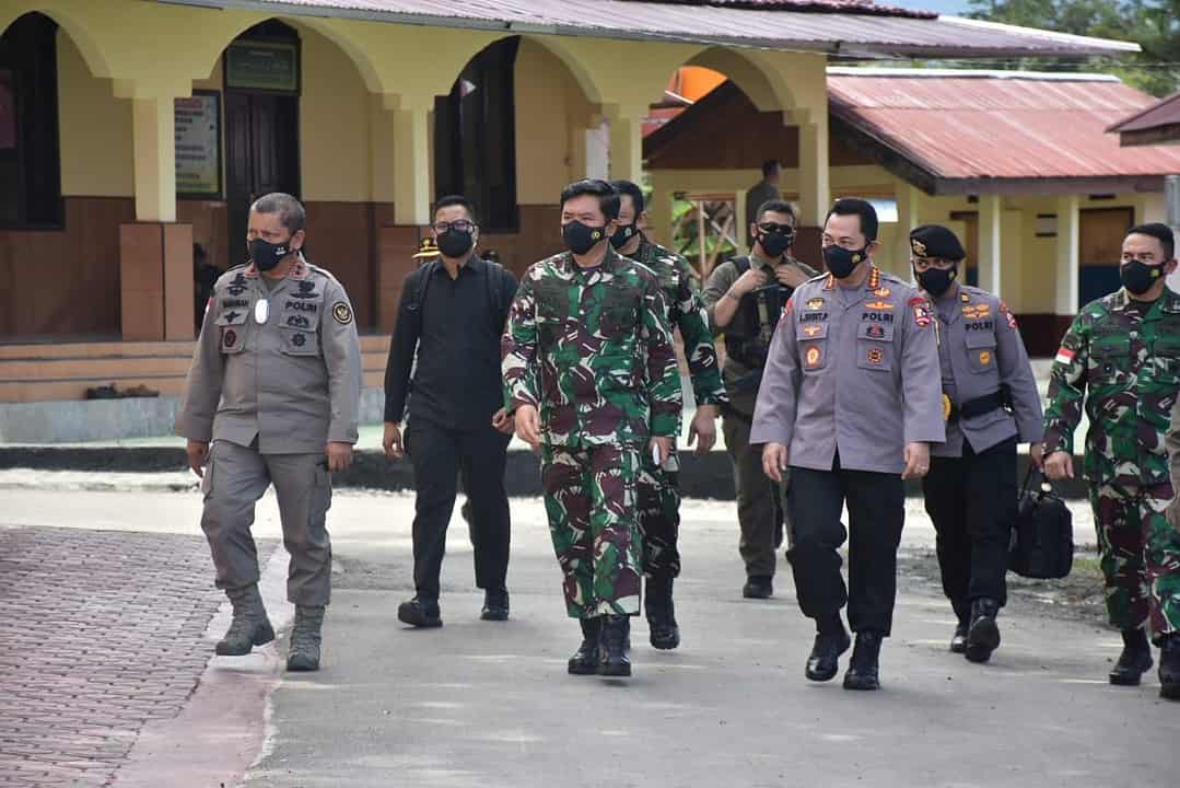 Pangdam XIII/Merdeka Dampingi Kunker Panglima TNI dan Kapolri di Sulteng