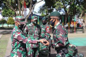 Pangdam XVII/Cenderawasih Pimpin Pemeriksaan Kesiapan Tugas Operasi Yonif 751/VJS