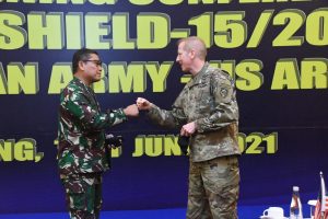 Dankodiklatad Tinjau Final Planning Conference TNI AD – US Army Dalam Rangka Penyiapan Latma Garuda Shield – 15/2021