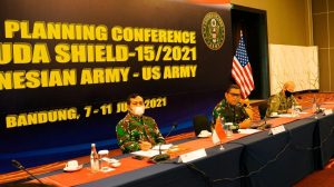 Dankodiklatad Tinjau Final Planning Conference TNI AD – US Army Dalam Rangka Penyiapan Latma Garuda Shield – 15/2021