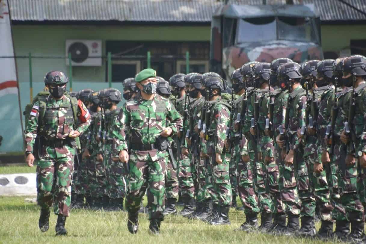 Satgas Pamrahwan Korem 172/PWY Diisi 500 Prajurit TNI Organik