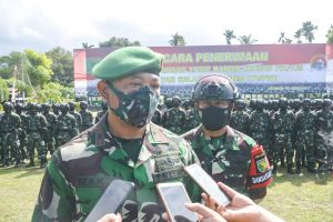 Satgas Pamrahwan Korem 172/PWY Diisi 500 Prajurit TNI Organik