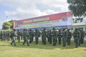 Satgas Pamrahwan Korem 172/PWY Diisi 500 Prajurit TNI Organik