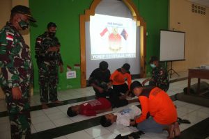 Peringati Hari Lahir Pancasila, Satgas Yonif 131 Berikan Penyuluhan di Pesantren Hidayatulah