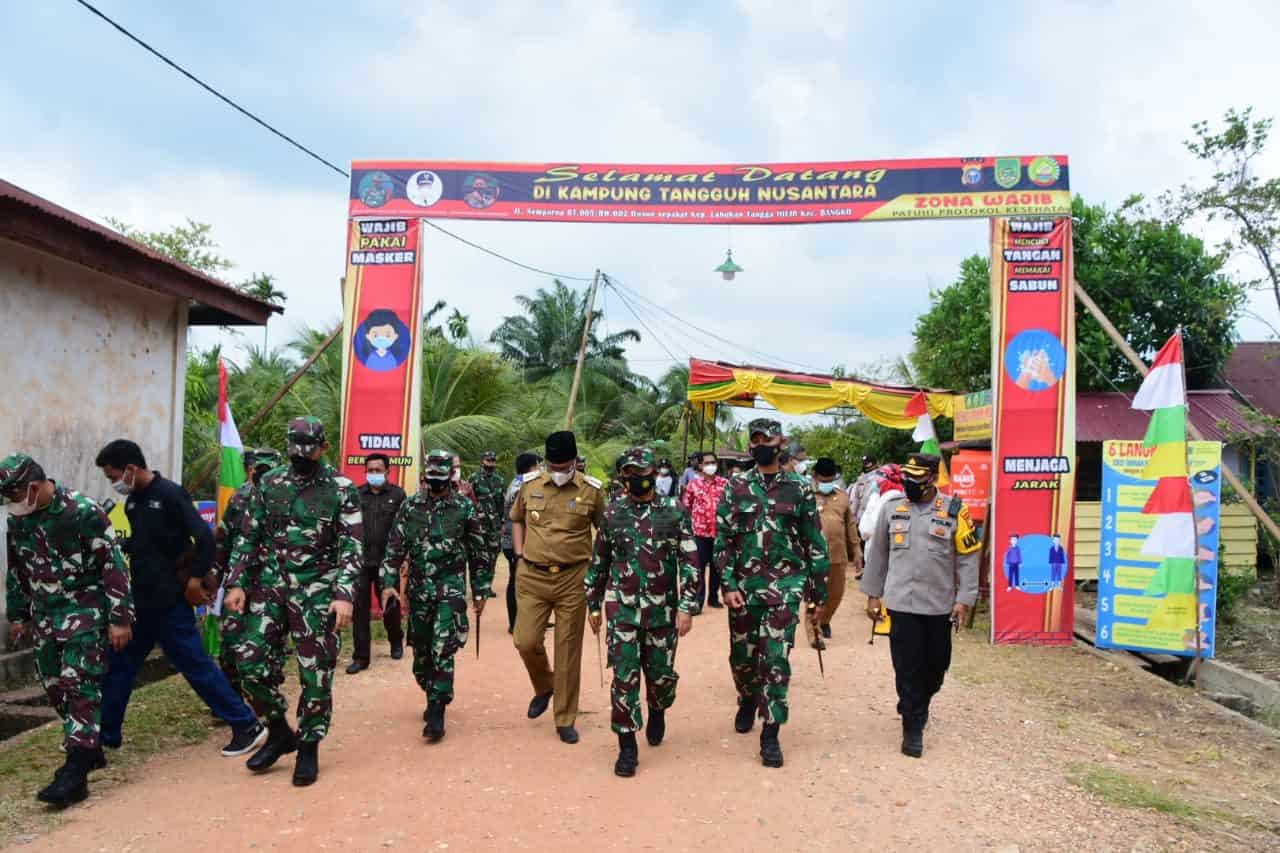 Pangdam I/ BB Seluruh Personel Posko PPKM Agar Peka Dalam Merespons Situasi Penyebaran Covid – 19