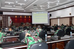 Kasdam II/Sriwijaya Terima Kunjungan Tim Dalproggar TNI AD