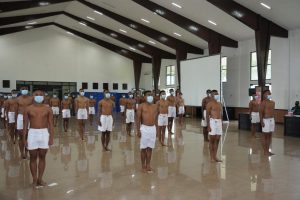 Kodam XVIII/Kasuari Gelar Sidang Parade Calon Taruna Akmil TA. 2021 Subpanpus Manokwari