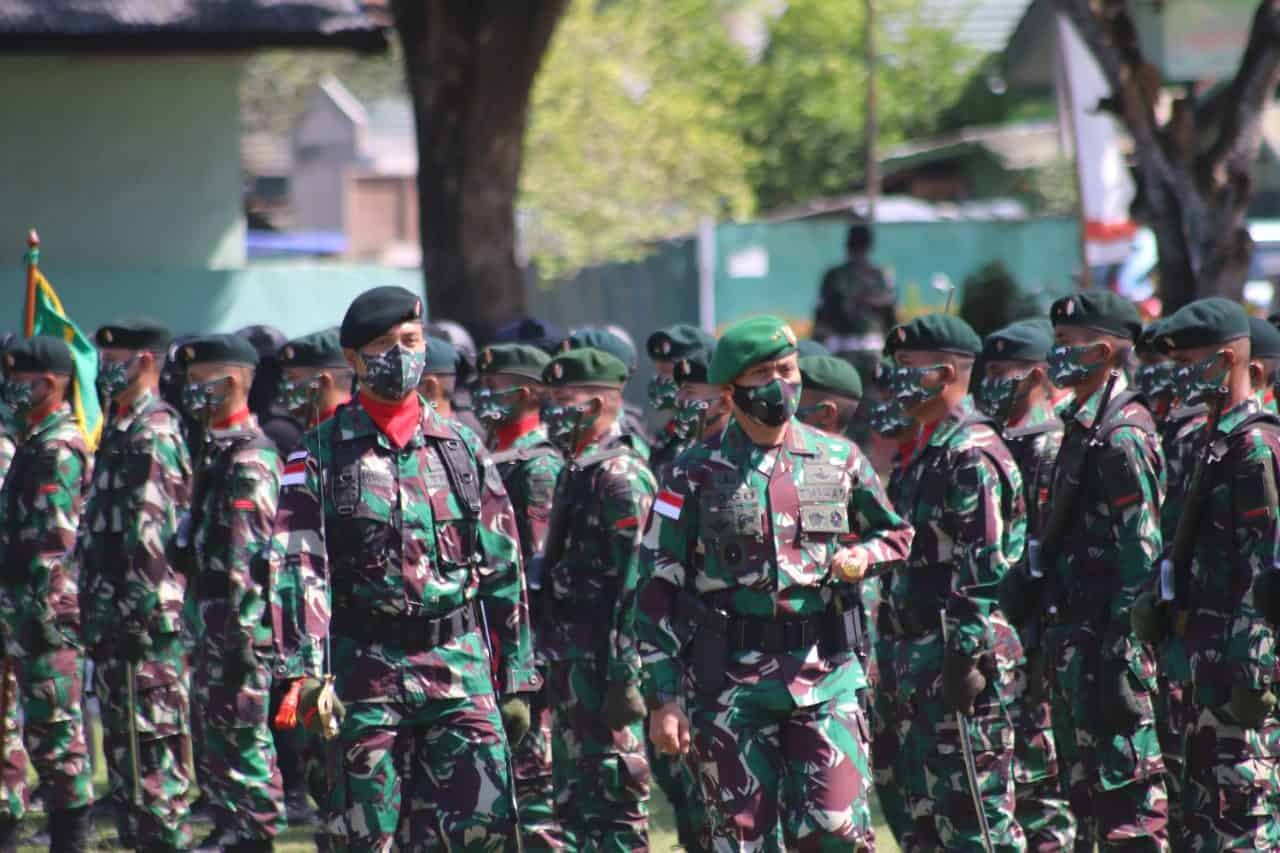 Pangdam XVII/Cenderawasih Pimpin Penyerahan Jabatan dan Tradisi Korps Danyonif RK 751/VJS