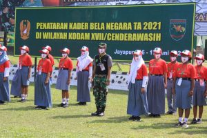 Resmi Dibuka, 250 Siswa SMA di Jayapura Ikuti Penataran Kader Bela Negara