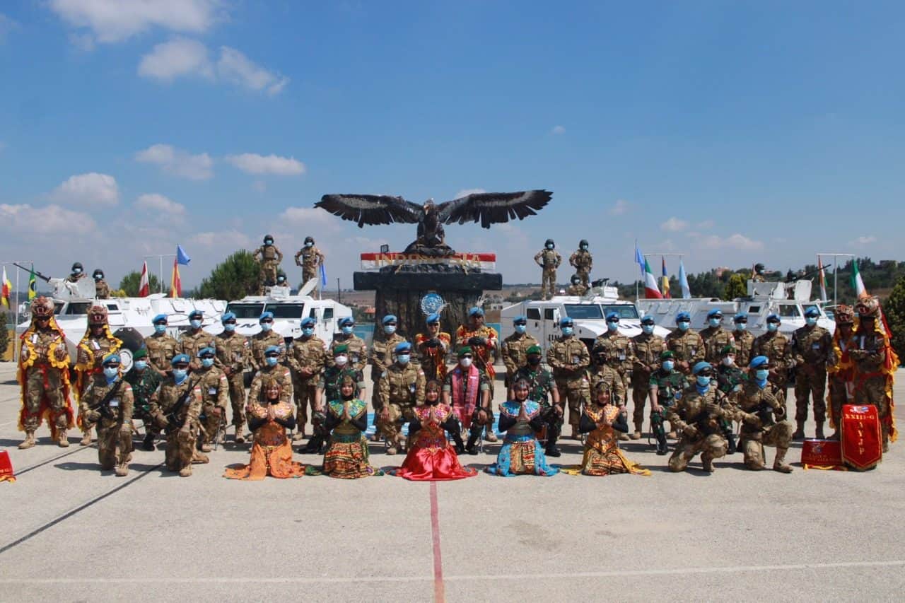 Asops Kasad Kunjungi Markas Satgas Indobatt XXIII-O UNIFIL di Lebanon Selatan