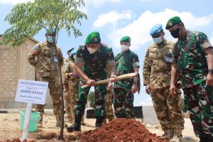 Asops Kasad Kunjungi Markas Satgas Indobatt XXIII-O UNIFIL di Lebanon Selatan