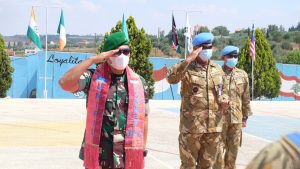 Asops Kasad Kunjungi Markas Satgas Indobatt XXIII-O UNIFIL di Lebanon Selatan