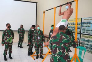 Kasdam II/Sriwijaya Pimpim Sidang Parade Catar Akmil Panda Kodam II/Swj TA 2021