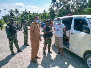 Bersama Pemda, Satgas Yonif 512/QY Tekan Angka penyebaran Covid-19 di Tapal Batas Papua