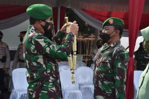 Puncak Peringatan HUT ke-40, Korem 044/Gapo Wisuda 77 Purnawira Prajurit TNI